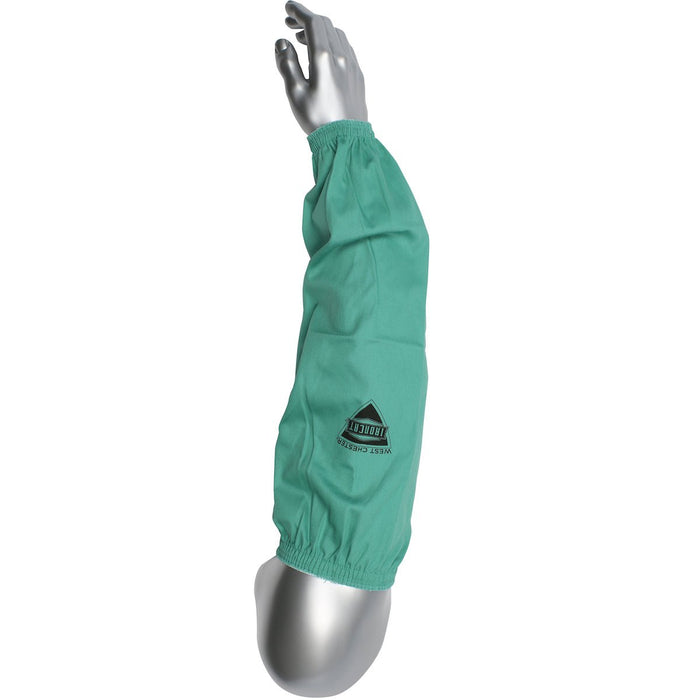 PIP Ironcat FR Treated 100% Cotton Sateen Sleeves, Elastic Ends, 7071 (23") - BHP Safety Products