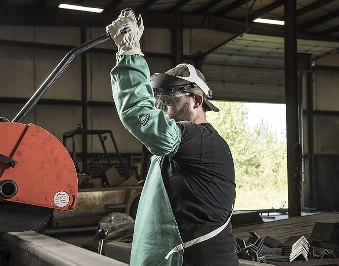 PIP Ironcat FR Treated 100% Cotton Sateen Sleeves, Elastic Ends, 7071 (23") - BHP Safety Products