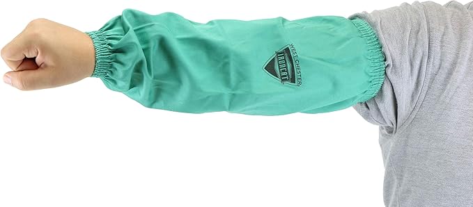 PIP Ironcat FR Treated 100% Cotton Sateen Sleeves, Elastic Ends, 7071 (23") - BHP Safety Products