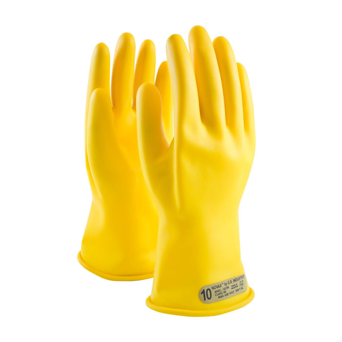 PIP NOVAX Class 00 Rubber Insulating Glove w/ Straight Cuff, 11", 170 - 00 - 11 - BHP Safety Products