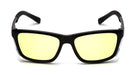 Pyramex Conaire Safety Glasses, Black Frame with Intergrated Side Shields - BHP Safety Products
