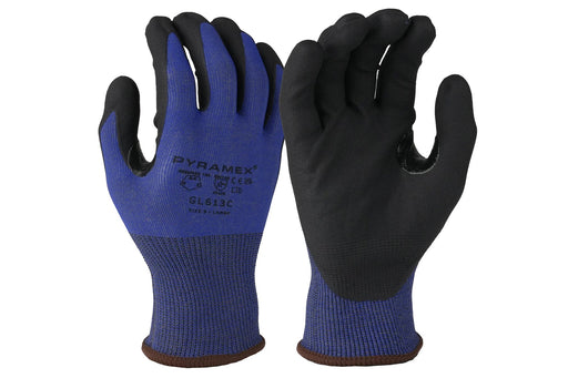 Pyramex GL613C ANSI A4 Cut Resistant Micro - Foam Nitrile Coated Work Gloves - BHP Safety Products