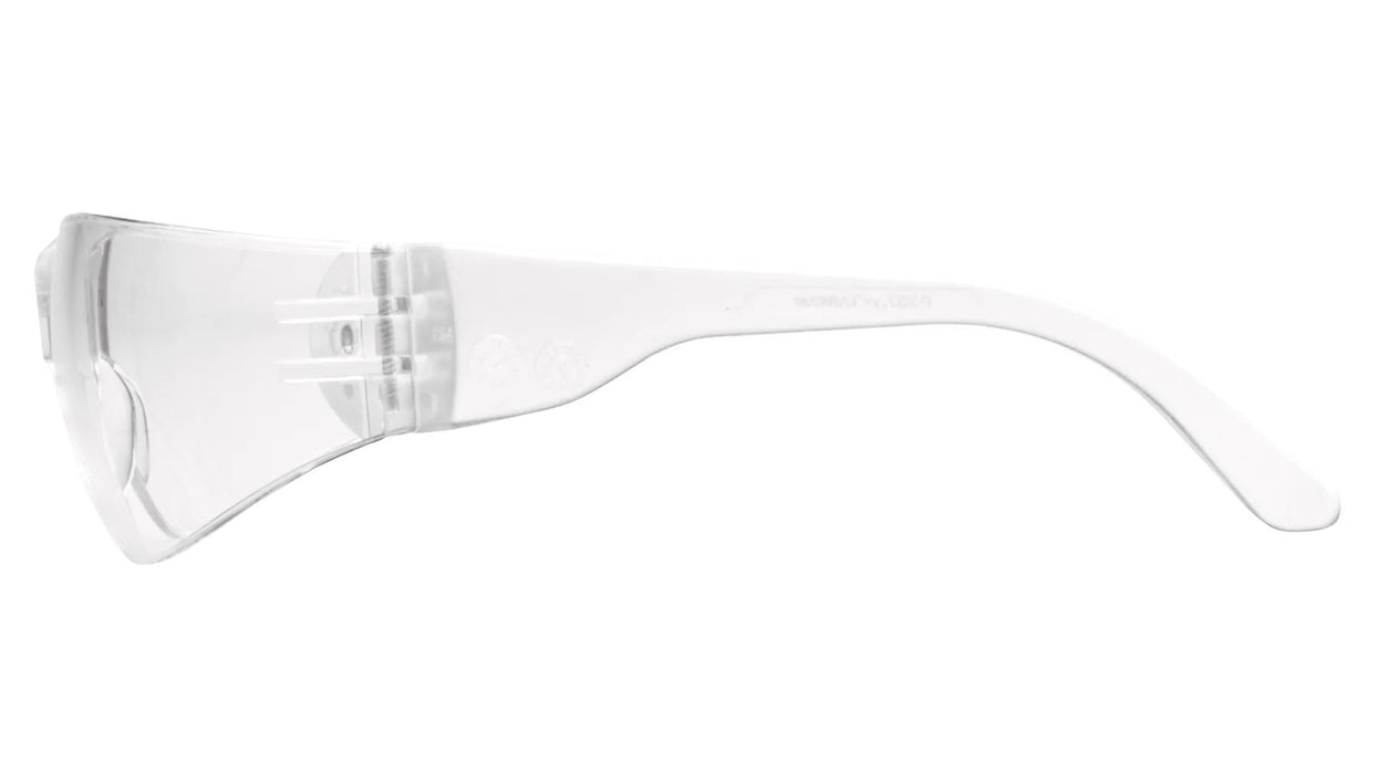 Pyramex Mini Intruder Safety Glass, Clear or Gray Lens - BHP Safety Products