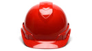 Pyramex Ridgeline Cap Style Hard Hat, 4 - Point Ratchet Suspension, Non - Vented - BHP Safety Products
