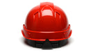 Pyramex Ridgeline Cap Style Hard Hat, 4 - Point Ratchet Suspension, Non - Vented - BHP Safety Products