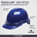 Pyramex Ridgeline Cap Style Hard Hat, 4 - Point Ratchet Suspension, Non - Vented - BHP Safety Products