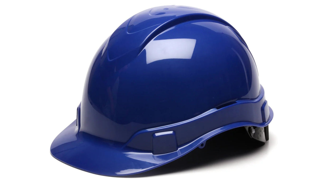 Pyramex Ridgeline Cap Style Hard Hat, 4 - Point Ratchet Suspension, Non - Vented - BHP Safety Products