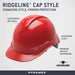 Pyramex Ridgeline Cap Style Hard Hat, 4 - Point Ratchet Suspension, Non - Vented - BHP Safety Products