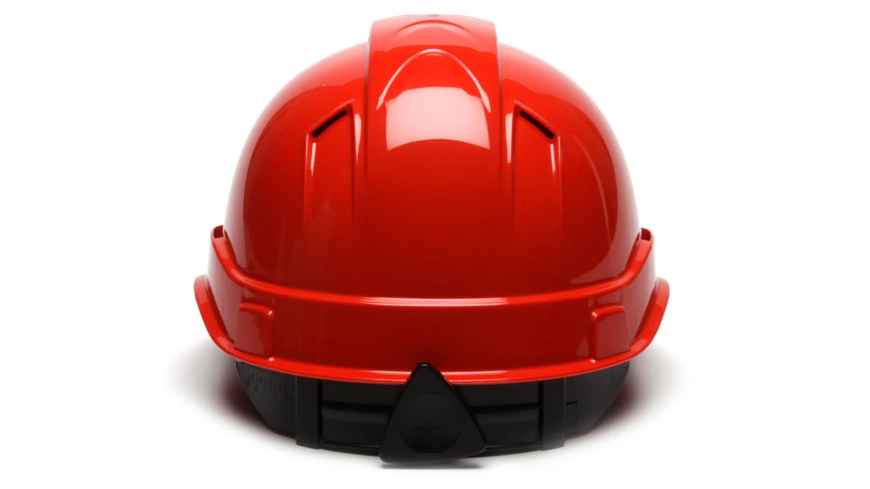 Pyramex Ridgeline Cap Style Hard Hat, 4 - Point Ratchet Suspension, Vented - BHP Safety Products