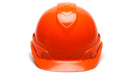 Pyramex Ridgeline Cap Style Hard Hat, 4 - Point Ratchet Suspension, Vented - BHP Safety Products