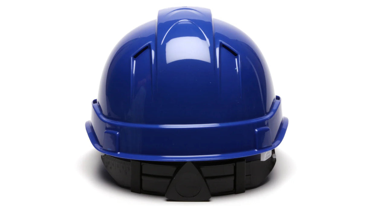 Pyramex Ridgeline Cap Style Hard Hat, 4 - Point Ratchet Suspension, Vented - BHP Safety Products