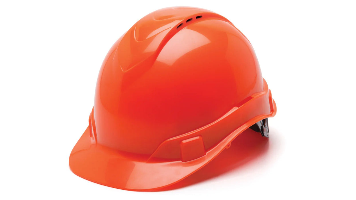 Pyramex Ridgeline Cap Style Hard Hat, 4 - Point Ratchet Suspension, Vented - BHP Safety Products