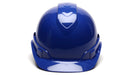 Pyramex Ridgeline Cap Style Hard Hat, 4 - Point Ratchet Suspension, Vented - BHP Safety Products