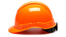 Pyramex Ridgeline Cap Style Hard Hat, 4 - Point Ratchet Suspension, Vented - BHP Safety Products