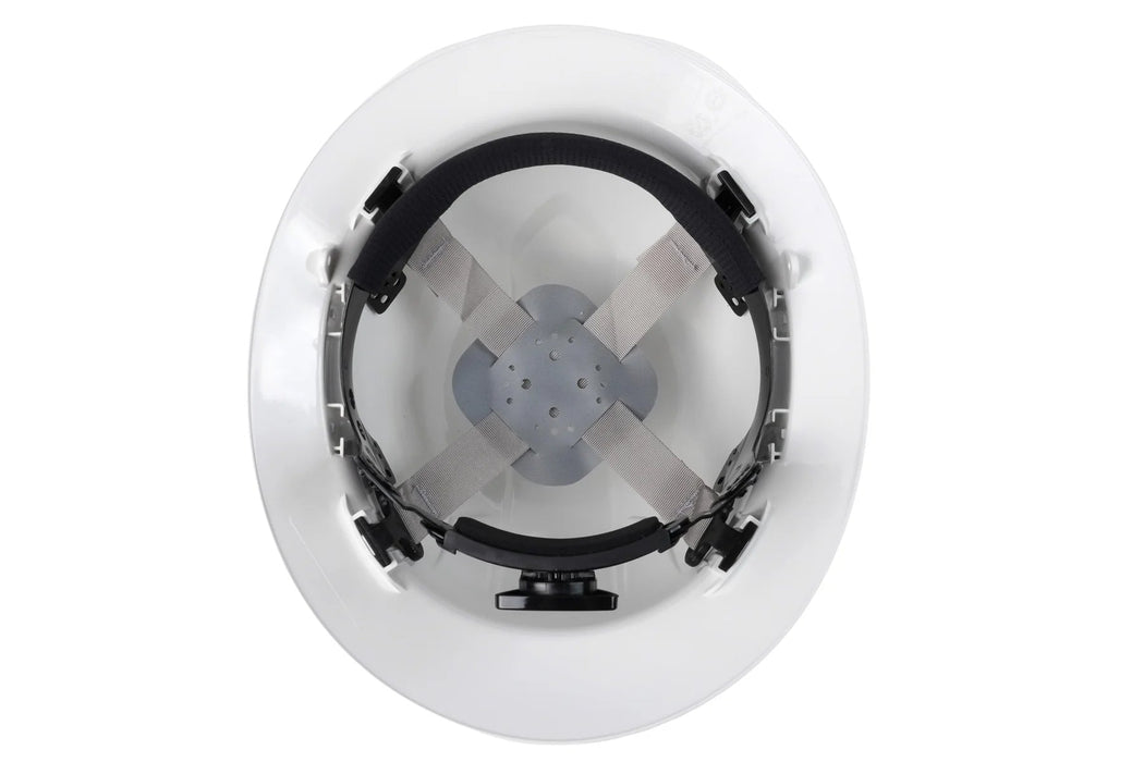 Pyramex Ridgeline Full Brim, Vented, 4 - Point Ratchet Suspension Hard Hat - BHP Safety Products