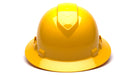 Pyramex Ridgeline Full Brim, Vented, 4 - Point Ratchet Suspension Hard Hat - BHP Safety Products