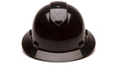 Pyramex Ridgeline Full Brim, Vented, 4 - Point Ratchet Suspension Hard Hat - BHP Safety Products
