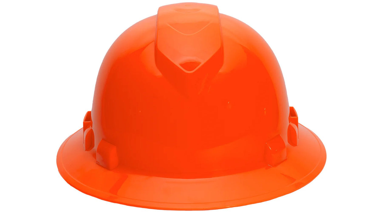 Pyramex Ridgeline Full Brim, Vented, 4 - Point Ratchet Suspension Hard Hat - BHP Safety Products