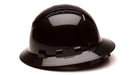 Pyramex Ridgeline Full Brim, Vented, 4 - Point Ratchet Suspension Hard Hat - BHP Safety Products