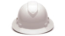 Pyramex Ridgeline Full Brim, Vented, 4 - Point Ratchet Suspension Hard Hat - BHP Safety Products