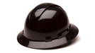Pyramex Ridgeline Full Brim, Vented, 4 - Point Ratchet Suspension Hard Hat - BHP Safety Products