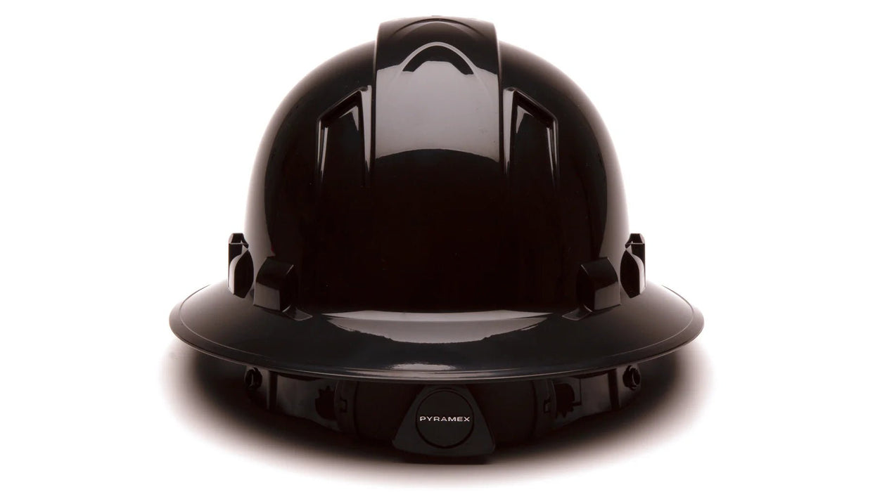 Pyramex Ridgeline Full Brim, Vented, 4 - Point Ratchet Suspension Hard Hat - BHP Safety Products