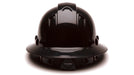 Pyramex Ridgeline Full Brim, Vented, 4 - Point Ratchet Suspension Hard Hat - BHP Safety Products