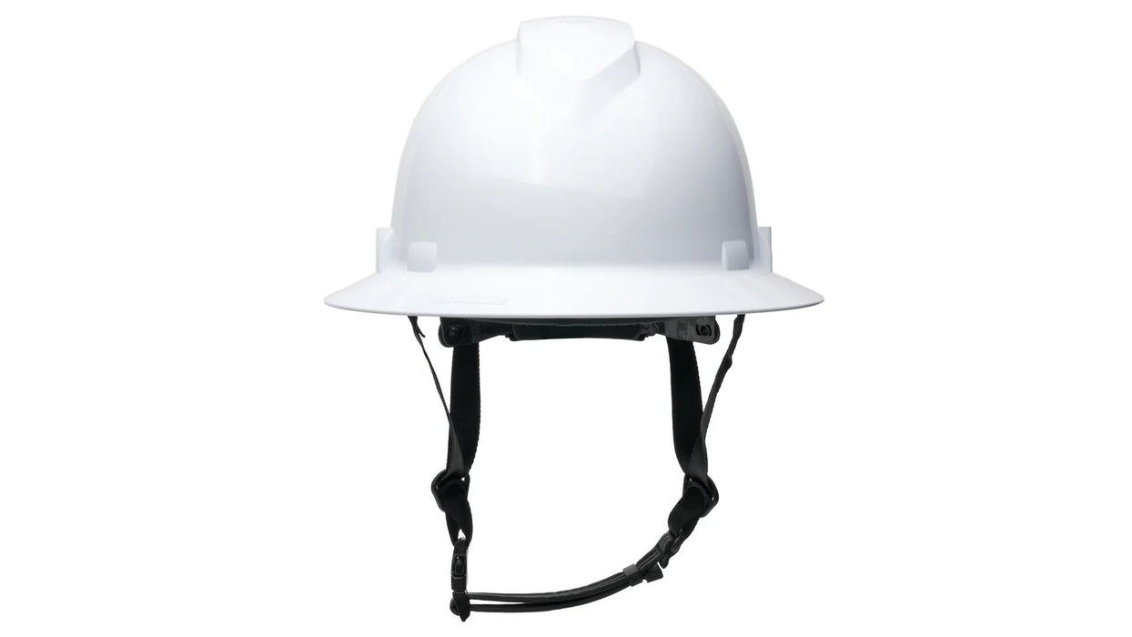 Pyramex Ridgeline® T2 Full Brim Hard Hat, White (Vented & Non - Vented) with Mips® - BHP Safety Products