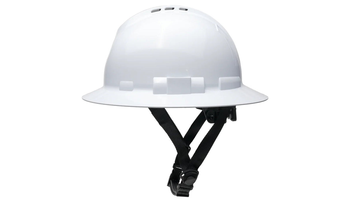Pyramex Ridgeline® T2 Full Brim Hard Hat, White (Vented & Non - Vented) with Mips® - BHP Safety Products