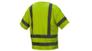 Pyramex RVHL31BR Series Breakaway, Class 3 Safety Vest, Hi - Vis Lime - BHP Safety Products