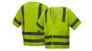 Pyramex RVHL31BR Series Breakaway, Class 3 Safety Vest, Hi - Vis Lime - BHP Safety Products