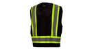 Pyramex RVZ24CP Series Surveyor Safety Vest Class 2, Black - BHP Safety Products