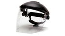 Pyramex Tapered Polycarbonate Face Shield, Clear, S1110 - BHP Safety Products