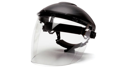 Pyramex Tapered Polycarbonate Face Shield, Clear, S1110 - BHP Safety Products
