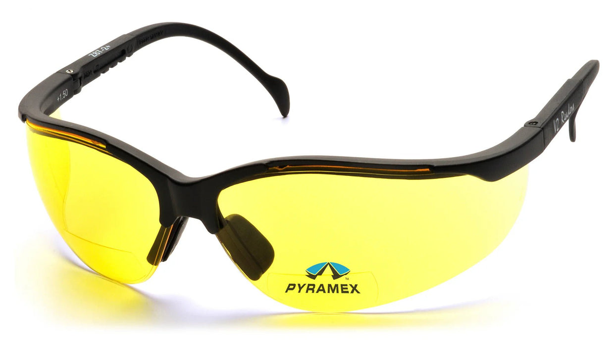 Pyramex Venture II Reader Safety Glass (Clear/Gray/Amber Lens) 1 - Pair - BHP Safety Products