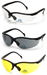 Pyramex Venture II Reader Safety Glass (Clear/Gray/Amber Lens) 1 - Pair - BHP Safety Products