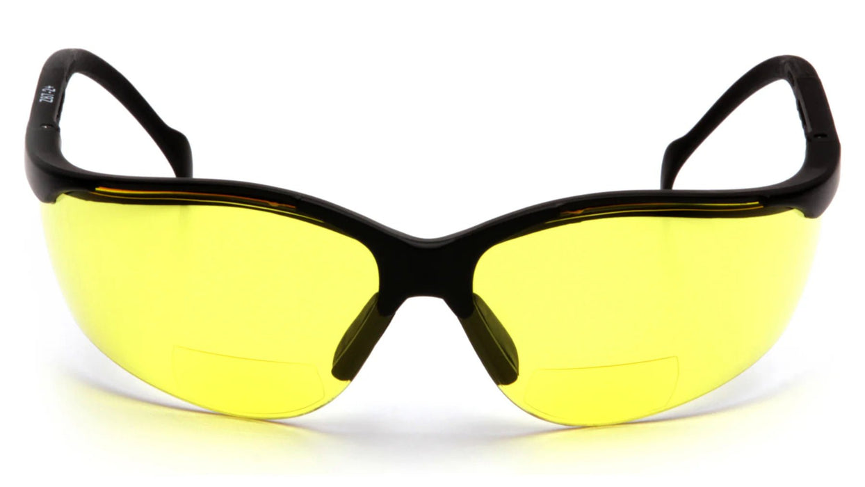 Pyramex Venture II Reader Safety Glass (Clear/Gray/Amber Lens) 1 - Pair - BHP Safety Products