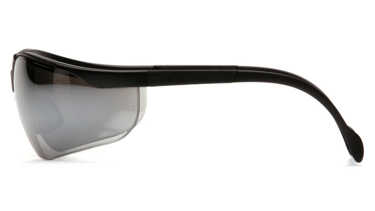 Pyramex Venture II Safety Glass, Silver Mirror Lens, SB1870S - BHP Safety Products