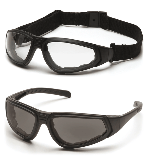 Pyramex XSG FR Foam Sealed Safety Glass (with interchangeable strap) - BHP Safety Products