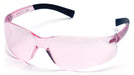 Pyramex Ztek Mini Safety Glasses with Rubber Temples, Gray or Pink Lens - BHP Safety Products