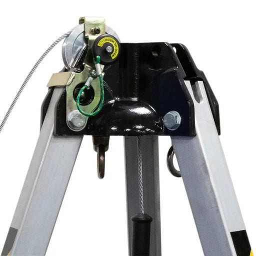 Safewaze 7′ Adjustable Tripod Kit with 65′ 3 - Way for Confined Space, 019 - 11002 - BHP Safety Products