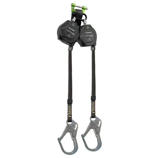 SafeWaze Latitude Edge 8 Ft Dual Web SRL-P, Class 2, Rebar Hooks, 023-5346 - BHP Safety Products