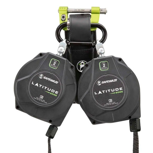 SafeWaze Latitude Edge 8 Ft Dual Web SRL-P, Class 2, Rebar Hooks, 023-5346 - BHP Safety Products