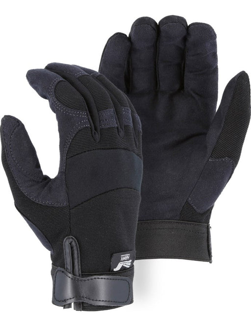 **SALE** Majestic Armor Skin Mechanics Glove with Black Knit Back, 2137BK/11 (X - LARGE) - BHP Safety Products
