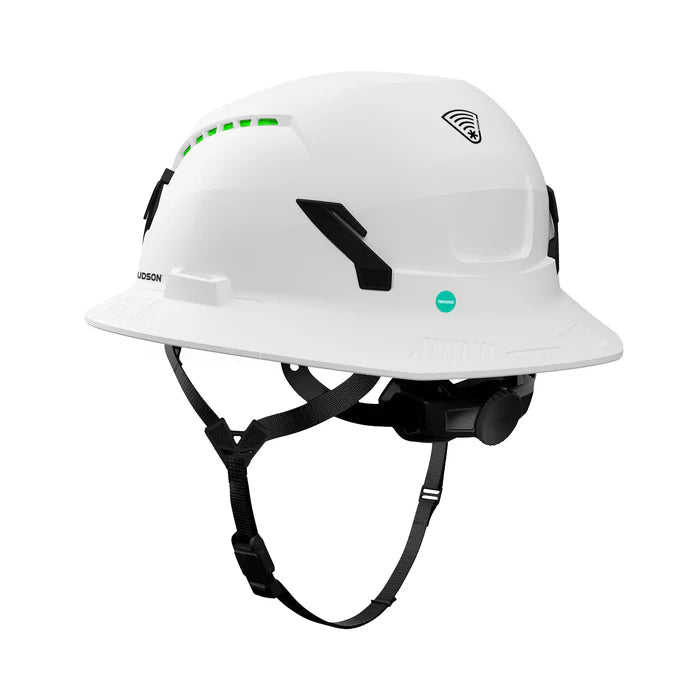 Studson SHK - 1 Full Brim Vented, White (SHK1 - FB - CW) - BHP Safety Products