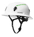 Studson SHK1 - FB - CW White Vented Industrial Safety Helmet with Integrated Chip Technology, Full Brim - BHP Safety Products