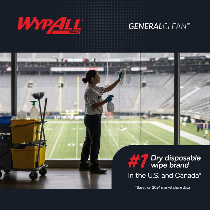 WypAll® GeneralClean™ X60 Multi - Task Cleaning Cloths (118/Box), 34790 - BHP Safety Products