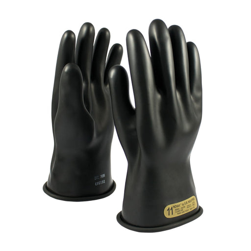 11" Class 0 Rubber Insulating Electrical Glove with Straight Cuff - BHP Safety Products
