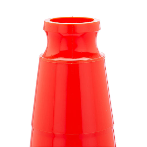 18 Inch Traffic Cone with Reflective Collar, Orange - BHP Safety Products