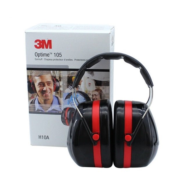 3M Peltor Optime 105, Over-the-Head Earmuffs, H10A - BHP Safety Products